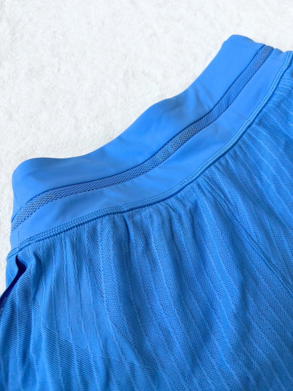 NWT Lululemon Fast & Free Airflow Mid-Rise Running Short 3 – Pool Party – Size 4 - Picture 7 of 11